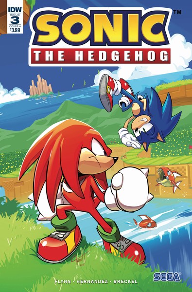 Sonic The Hedgehog (2018) #3 (Cover A Hesse)
