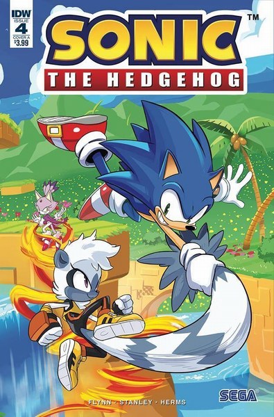 Sonic The Hedgehog (2018) #4 (Cover A Hesse)