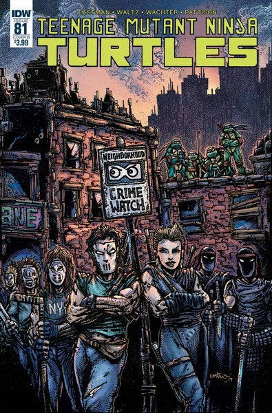 Teenage Mutant Ninja Turtles (2011) #81 (Cover B Eastman)