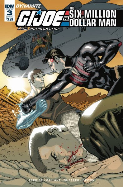 GI Joe Vs Six-Million Dollar Man (2018) #3 (Cover A Messina)