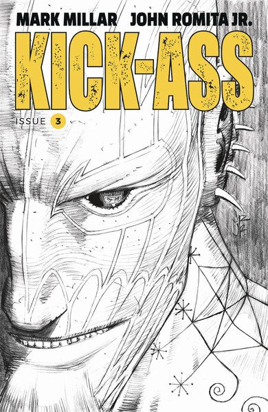 Kick-Ass (2018) #3 (Cover B B&W Romita Jr)