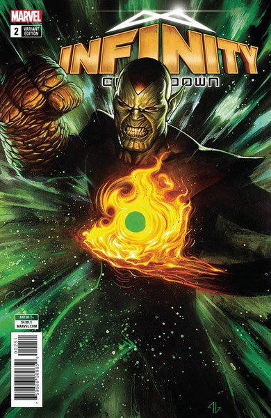 Infinity Countdown (2018) #2 (Super Skrull Holds Infinity Var Leg)