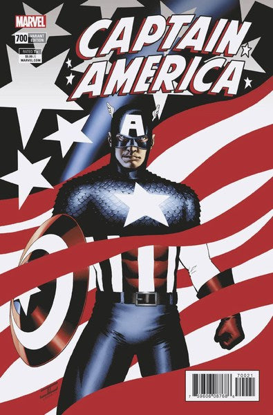 Captain America (2017) #700 (1:25 Cassaday Var Leg)