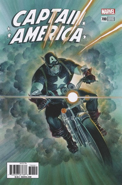 Captain America (2017) #700 (1:50 Alex Ross Var Leg)