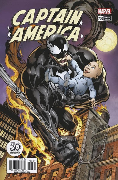 Captain America (2017) #700 (Venom 30Th Var Leg)