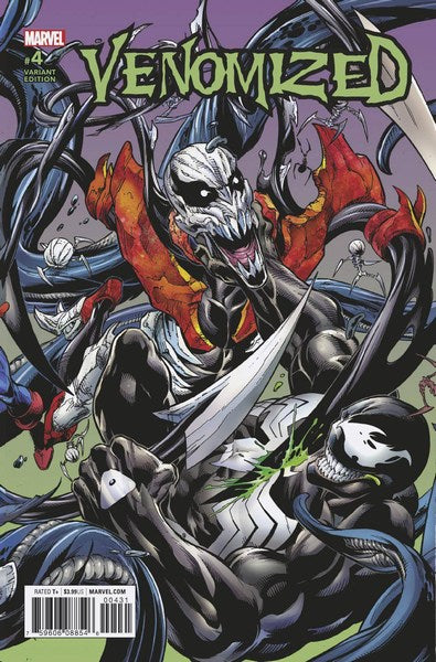 Venomized (2018) #4 (Bagley Connecting Var)