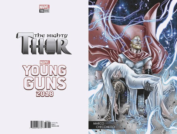 Mighty Thor (2017) #706 (Checchetto Young Guns Var Leg)