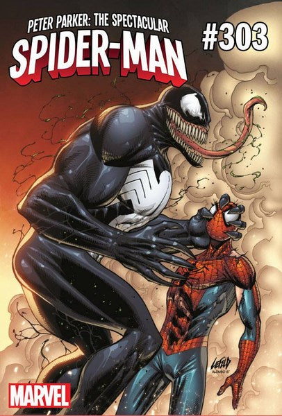Peter Parker The Spectacular Spider-Man (2017) #303 (Venom 30Th Var Leg)