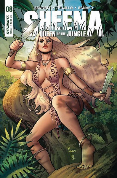 Sheena (2017) #8 (Cover A Sanapo)