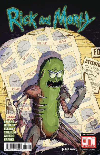 Rick & Morty (2015) #37 (Cover B Vasquez Var)
