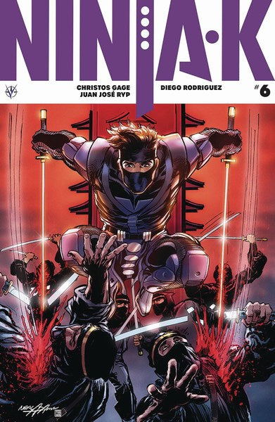 Ninja-K (2017) #6 (New Arc) Cover D 1:50 Incv Adams