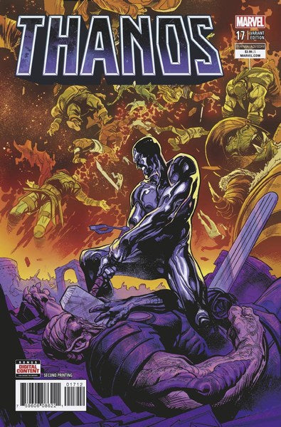 Thanos (2016) #17 (Shaw 2nd Print Variant)
