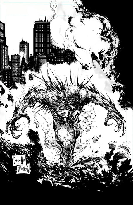 SPAWN #313 CVR D Rare Virgin B&W Capullo/McFarlane Variant