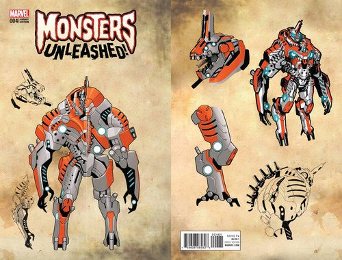Monsters Unleashed (2016) #4 (Larocca Monster Variant)
