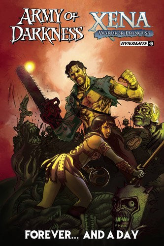 Army of Darkness Xena Forever and a Day (2016) #6 (Cover A Moritat)