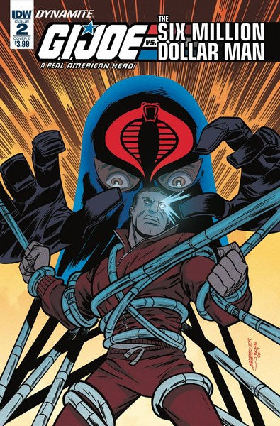 GI Joe Vs Six-Million Dollar Man (2018) #2 (Cover B Marques)
