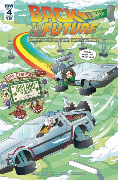 Back to the Future Time Train (2017) #4 (Cover B Murphy)