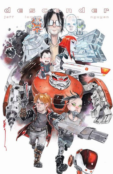 Descender (2015) #28 (Cover B Lil Robot Var Nguyen)