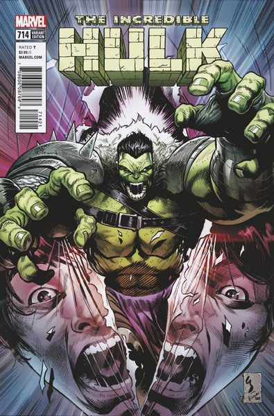 Incredible Hulk (2017) #714 (1:25 Shaw Var Leg Ww)