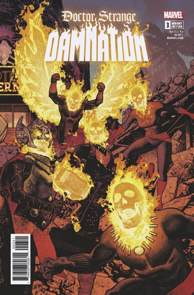 Doctor Strange Damnation (2018) #3 (Smallwood Connecting Var Leg)