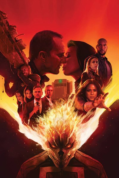 Damnation Johnny Blaze Ghost Rider (2018) #1 (1:10 Agents Of Shield Road To 100 Var Leg)