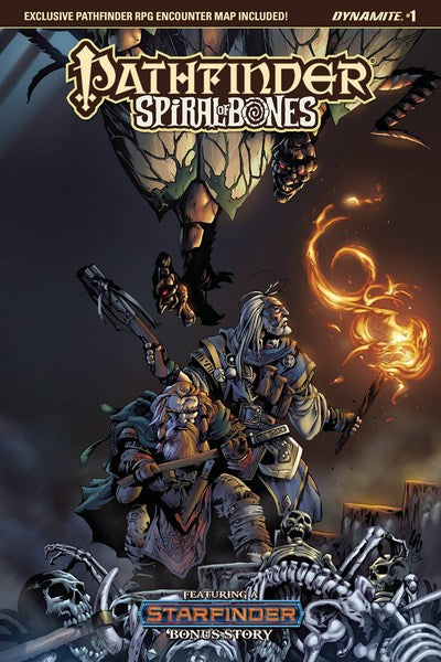 Pathfinder Spiral of Bones (2018) #1 (Cover B Lau)