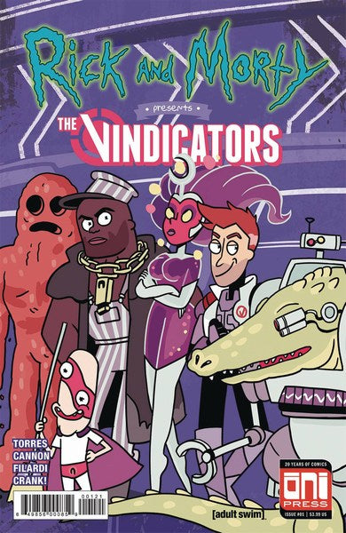 Rick & Morty Presents The Vindicators (2018) #1 (Cover B)