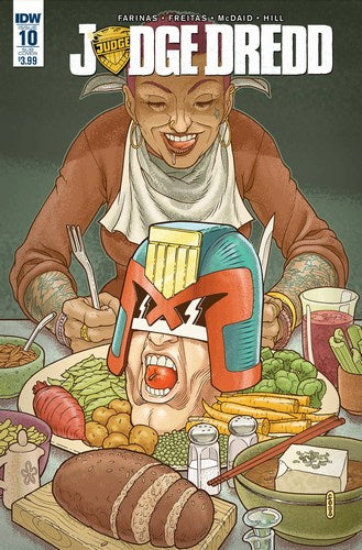 Judge Dredd (2015) #10 (Subscription Variant)