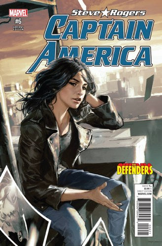 Captain America Steve Rogers (2016) #6 (Defenders Variant)