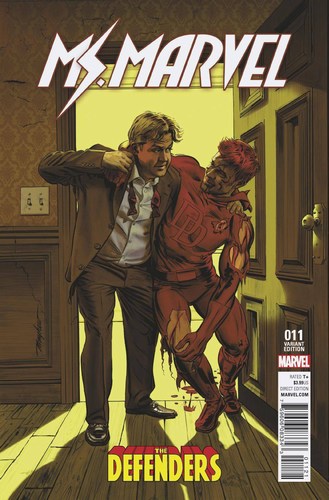 Ms. Marvel (2015) #11 (Defenders Variant)