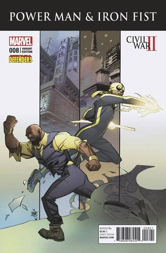 Power Man and Iron Fist (2016) #8 (Defenders Variant)