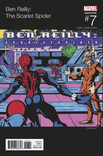 Ben Reilly Scarlet Spider (2017) #7 (Scott Hip Hop Variant)