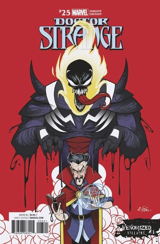 Doctor Strange (2015) #25 (Venomized Dormammu Variant)