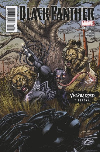 Black Panther (2016) #18 (Venomized Klaw Variant)