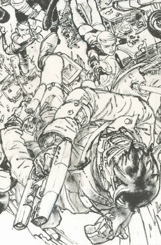 Civil War II (2016) #5 (Gi B&W Virgin Connecting F Variant)