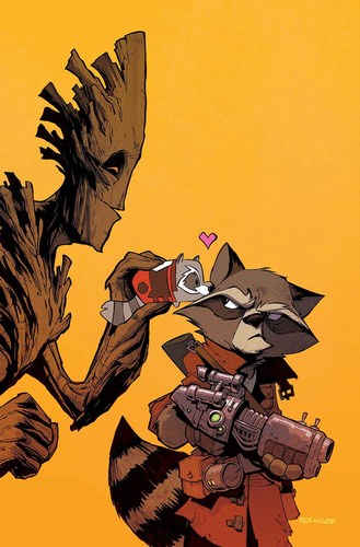 Rocket Raccoon and Groot (2016) #8 (Kesinger Tsum Tsum Variant)