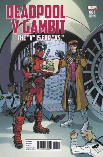 Deadpool Vs Gambit (2016) #4 (Variant)