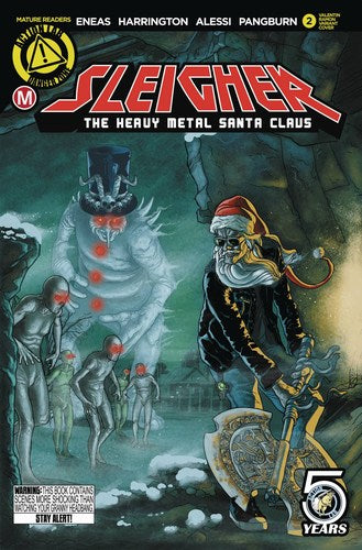 Sleigher Heavy Metal Santa Claus (2016) #2 (Cover B Ramon)