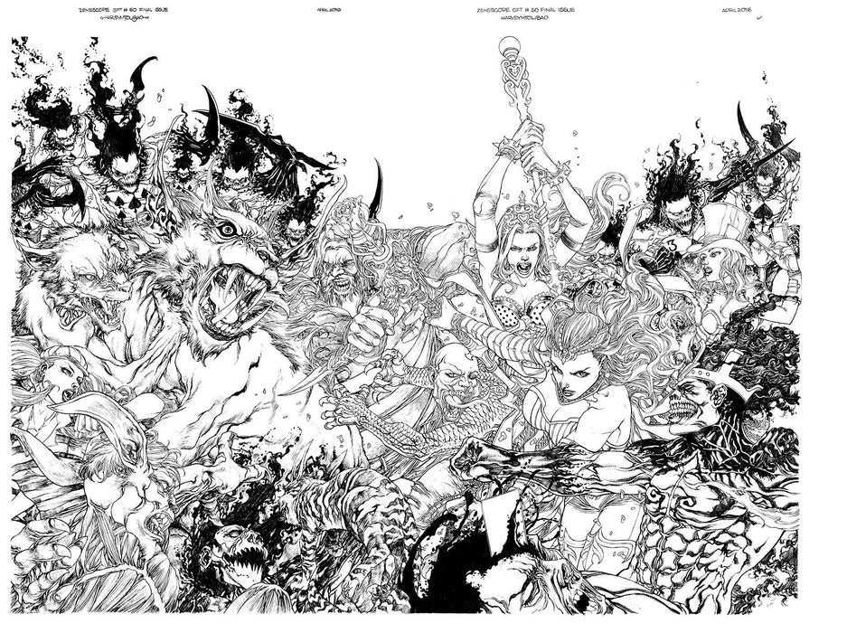 Wonderland (2012) #50 (B Cover Tolibao)