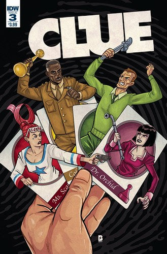 Clue (2017) #3 (Cover A Schoonover)