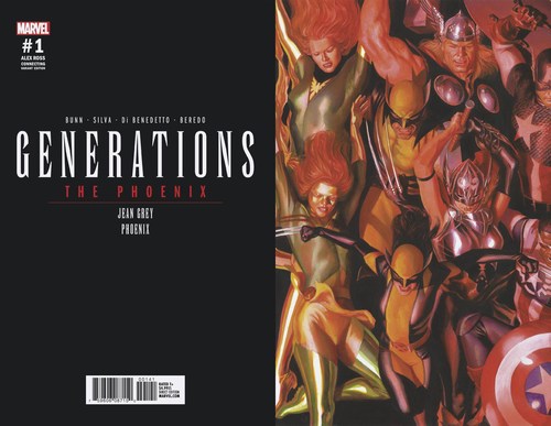 Generations Phoenix & Jean Grey (2017) #1 (1:50 Ross Connecting Var A)