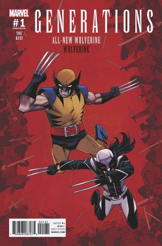 Generations Wolverine & All New Wolverine (2017) #1 (1:25 Shalvey Variant)