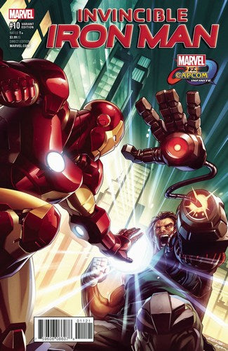 Invincible Iron Man (2016) #10 (Marvel Vs Capcom Variant)