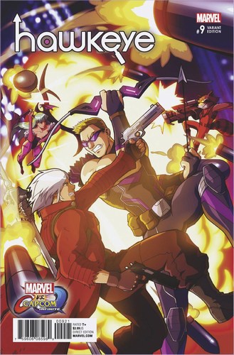 Hawkeye (2016) #9 (Marvel Vs Capcom Variant)