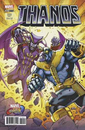 Thanos (2016) #10 (Marvel Vs Capcom Variant)