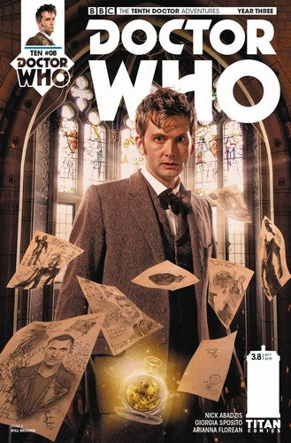 Doctor Who 10th Year Three (2016) #8 (Cover B Brooks)