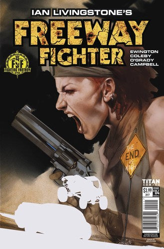Ian Livingstones Freeway Fighter (2017) #4 (Cover A Oliver)
