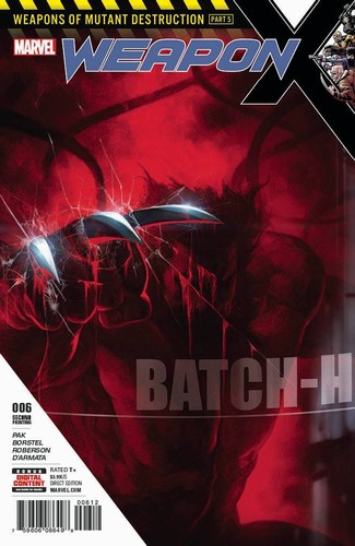 Weapon X (2017) #6 (2nd Print Skan Variant)