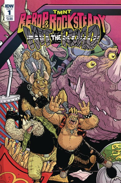 Teenage Mutant Ninja Turtles BeBop Rocksteady Hit the Road (2018) #1 (Cover A Pitarra)