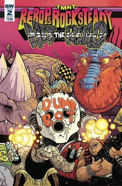 Teenage Mutant Ninja Turtles BeBop Rocksteady Hit the Road (2018) #2 (Cover A Pitarra)